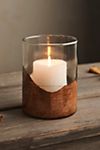 Coppery Dipped Glass Candle Holders, Set of 2 #4