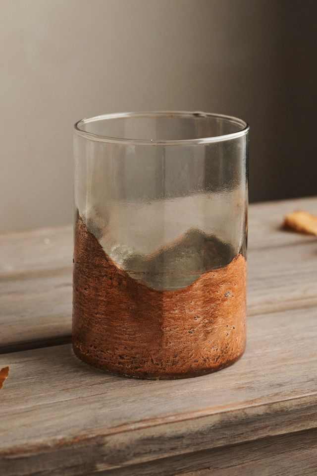 Coppery Dipped Glass Candle Holders, Set of 2 #5