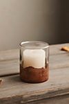 Coppery Dipped Glass Candle Holders, Set of 2 #6