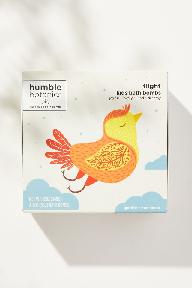 Humble Botanics Kids Bath Bomb Flight Set #1