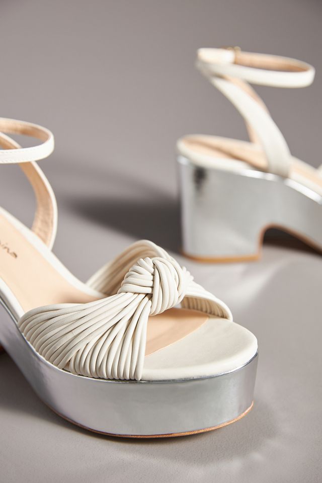 Guilhermina Knotted Platform Heels