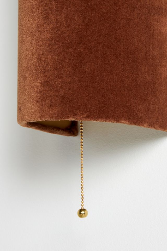 Lulu Velvet Sconce Wall Light #3