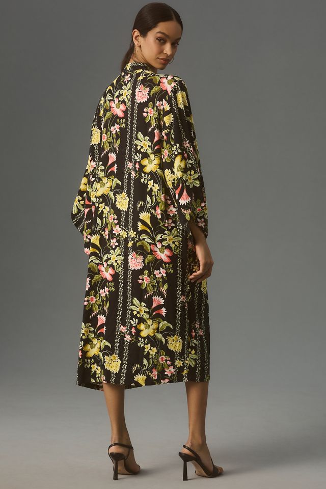 Long-Sleeve Graphic Duster #1