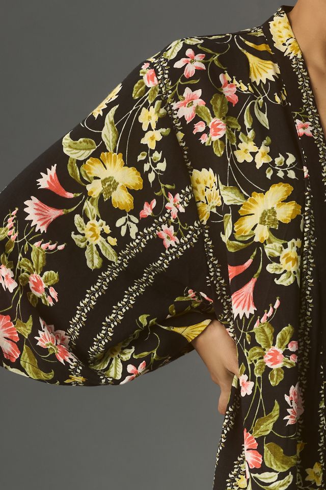 Long-Sleeve Graphic Duster #3