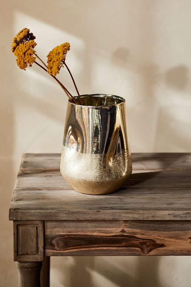 Thorpe Style Ombre Mercury Glass Style Vase