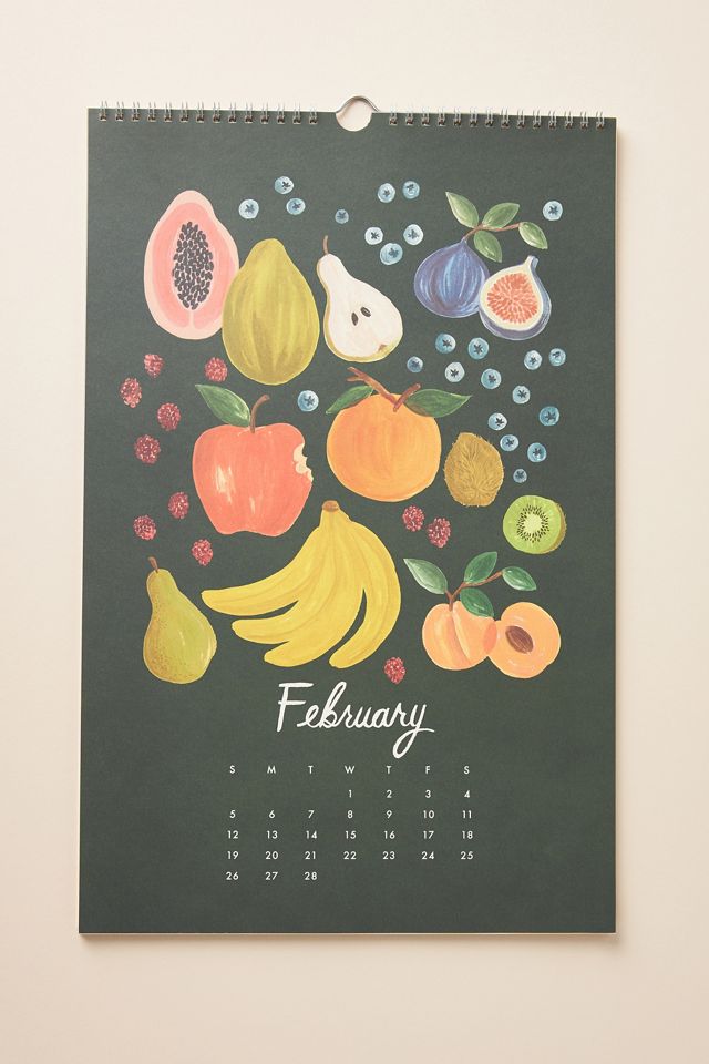 Rifle Paper Co. 2023 Fruit Stand Wall Calendar #1