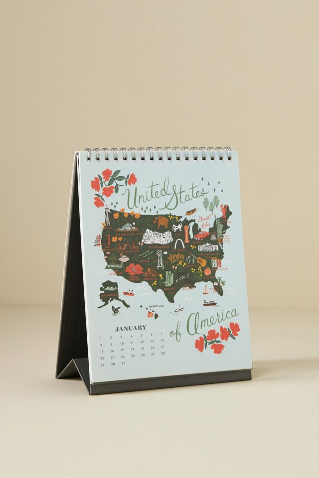 Rifle Paper Co. 2023 Travel Desk Calendar #1