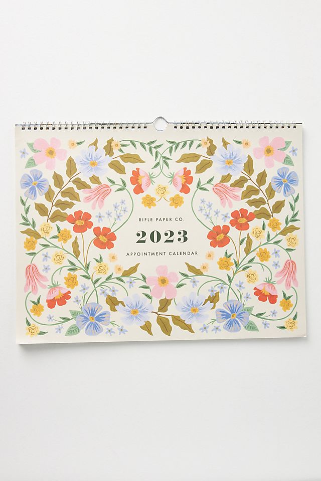 Rifle Paper Co. 2023 Appointment Wall Calendar