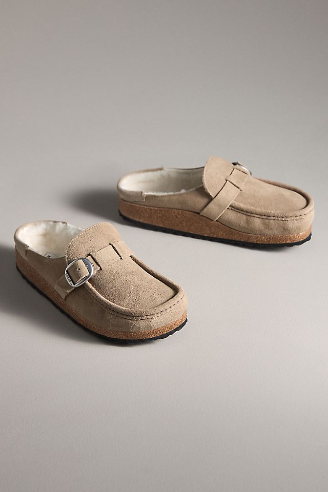 Birkenstock Buckley Shearling Clogs | Anthropologie Birkenstock Buckley Shearling Clogs | Anthropologie