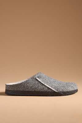 Birkenstock Zermatt Shearling Clogs In Grey