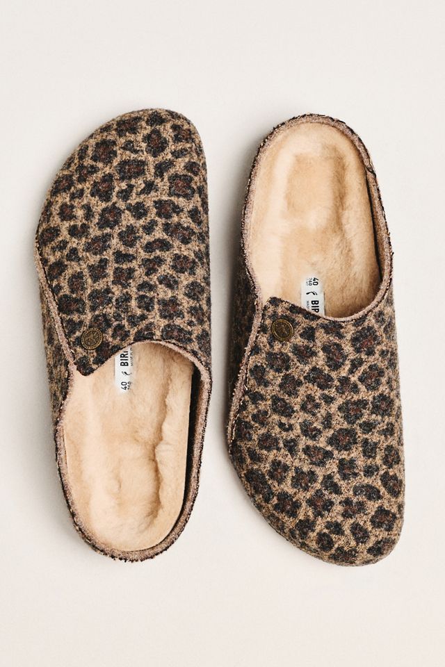 Birkenstock Zermatt Wool Felt Shearling Clogs #1