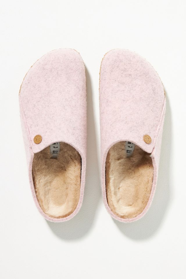Birkenstock Zermatt Wool Felt Shearling Clogs #1
