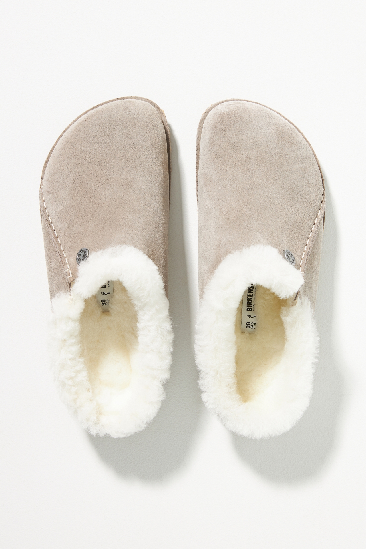 Birkenstock Zermatt Premium Suede Shearling Clogs