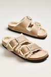 Birkenstock Arizona Big Buckle Shearling Sandals