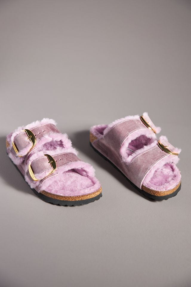 Birkenstock Arizona Big Buckle Shearling Sandals #1