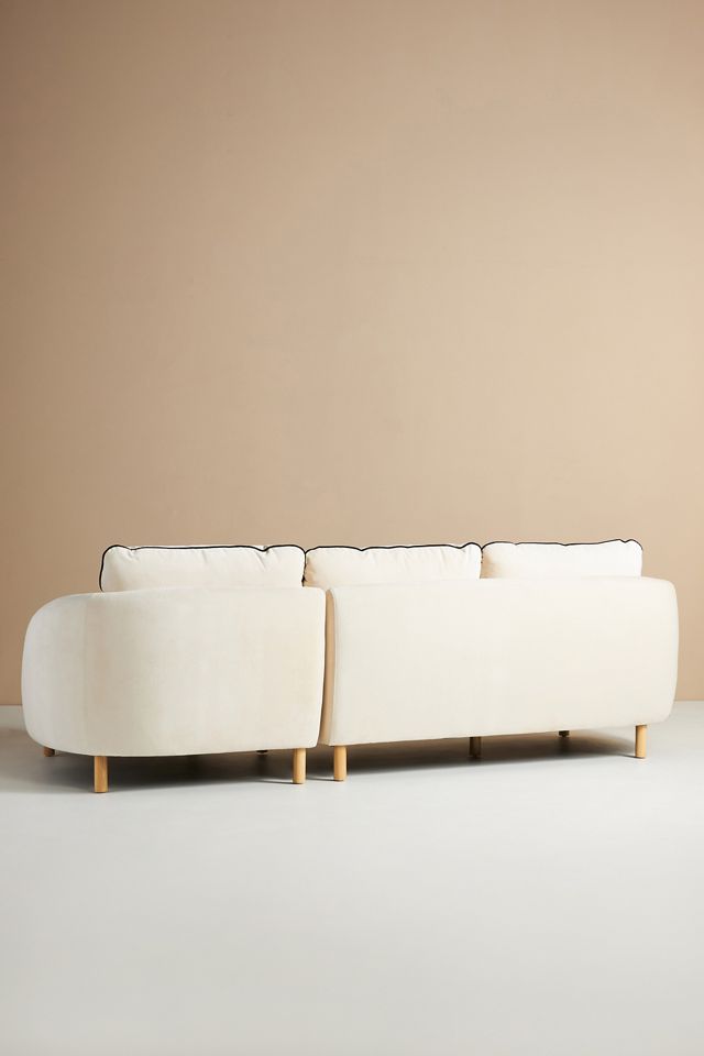 Harlow Contrast Piping Sectional #3