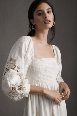 chinese dress ladies Amazon Free People Dahlia Embroidered Maxi Dress main image 1