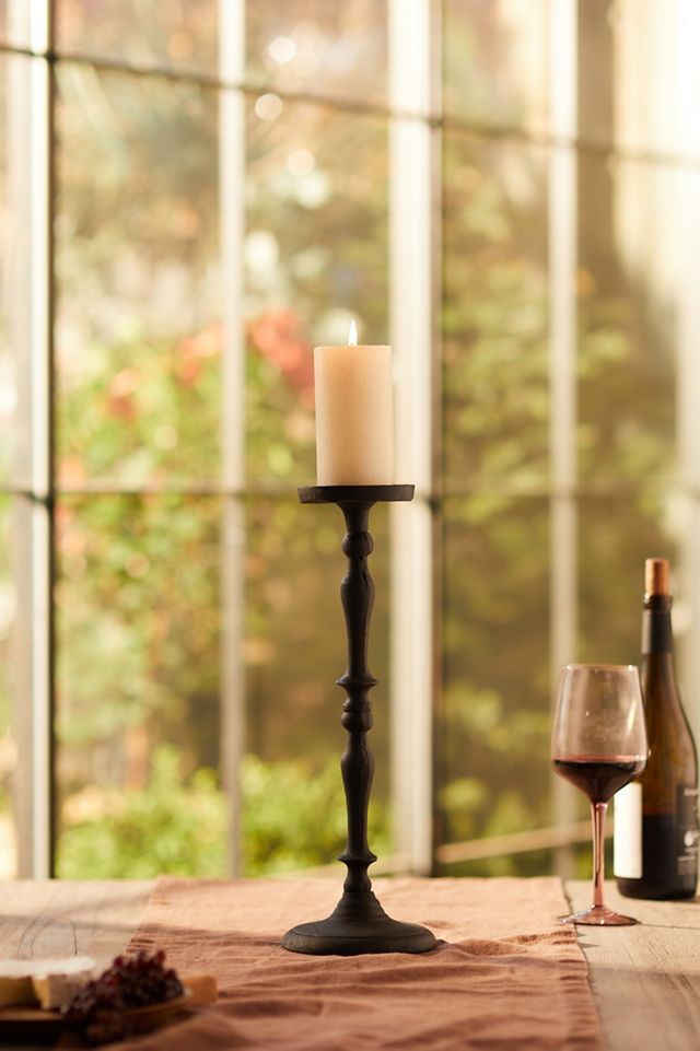 Footed Pillar Candle Holder #2