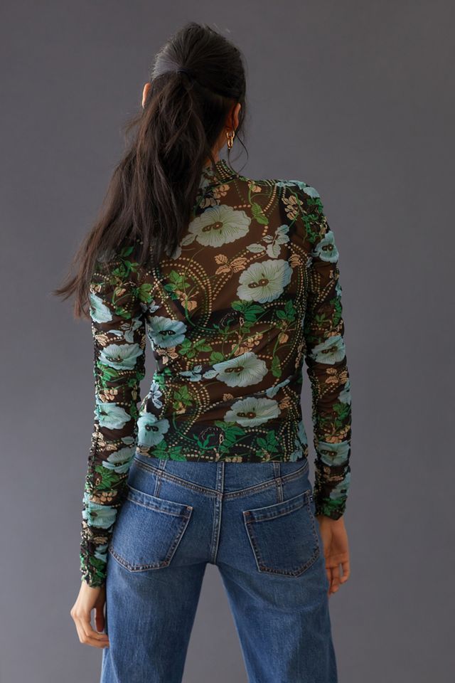 Maeve Mesh Rollkragentop #2