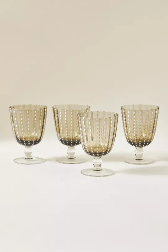 Selma Wine Glasses, Set of 4