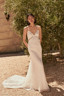 anthropologie's wedding dress