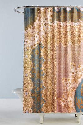 Palazzo Organic Cotton Shower Curtain