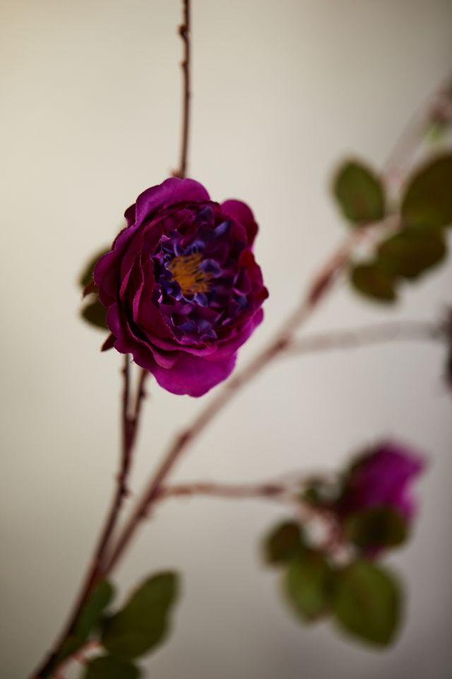 Faux Rose Spray, Purples #2