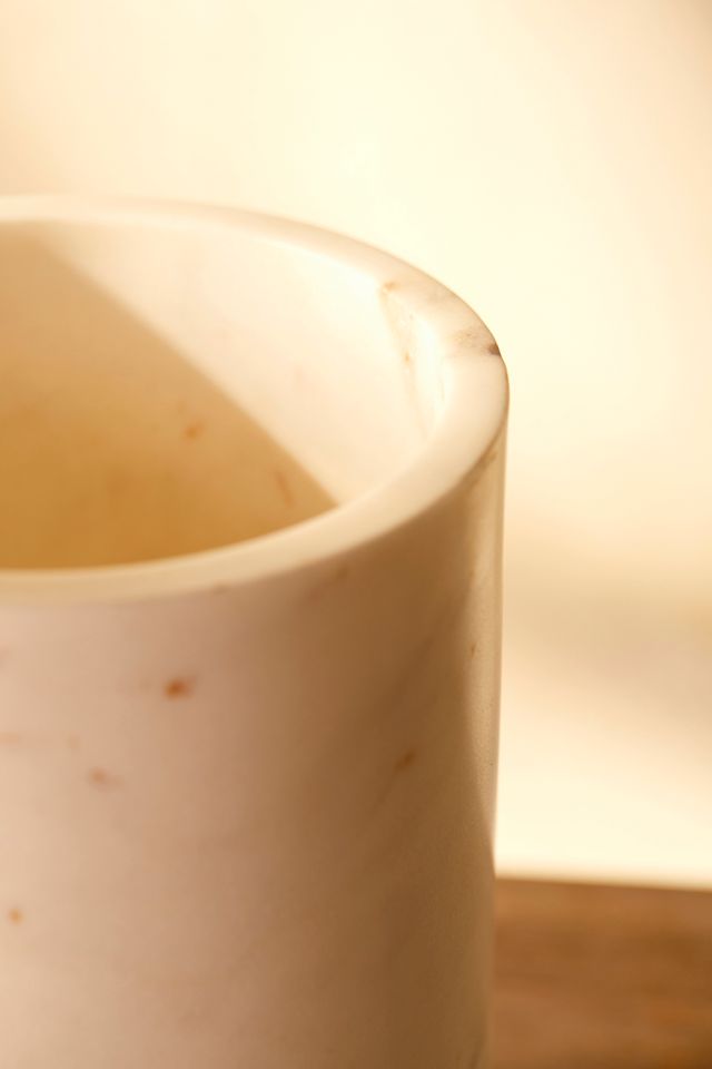 Marble Footed Utensil Holder #2