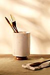 Marble Footed Utensil Holder