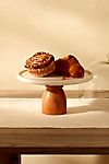 Marble + Wood Cake Stand #2