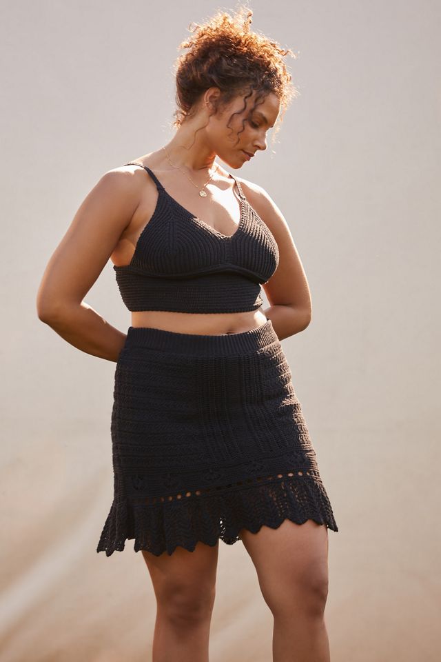 By Anthropologie Bra-Top and Skirt Set #6