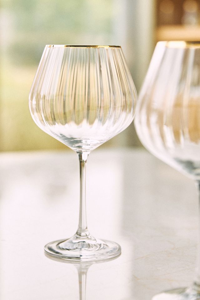 Waterfall Red Wine Glasses, Set of 4 #3