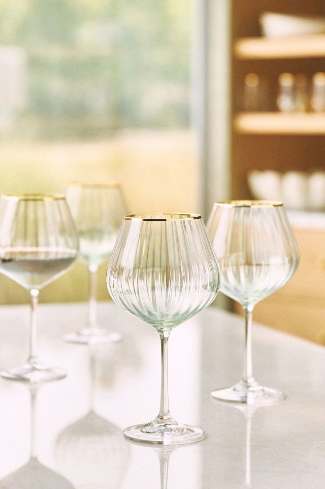 Aperitivo Triangular Wine Glass, Set of 4 - Nest Fine Gifts and Interiors