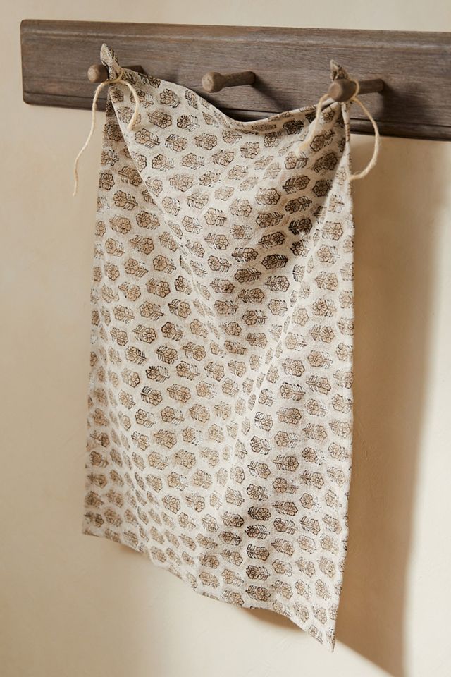 Tulsi Leaf Dish Towel #1