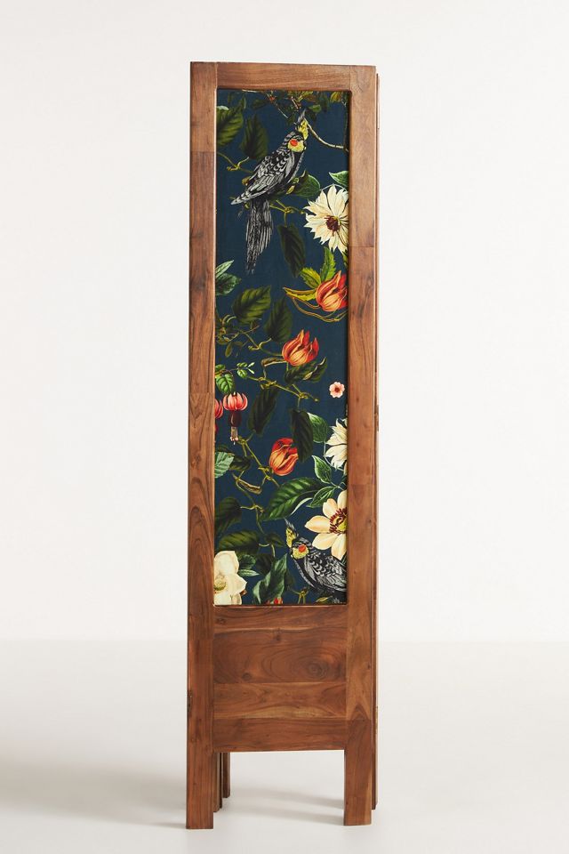 Floral Upholstered Room Divider #2