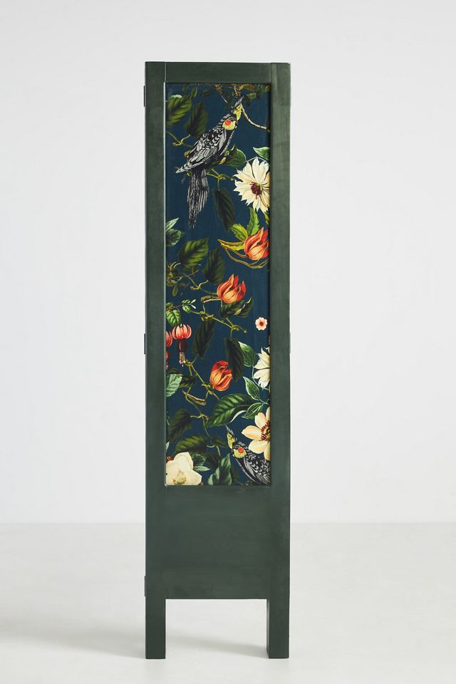 Floral Upholstered Room Divider #1