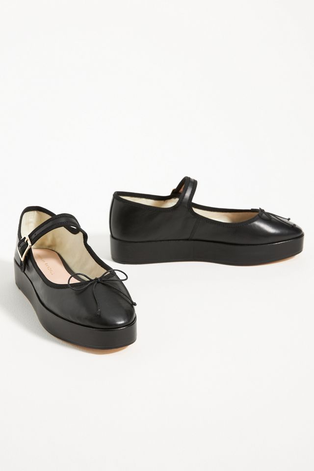 Loeffler Randall Leah Black Platform Mary Jane #1