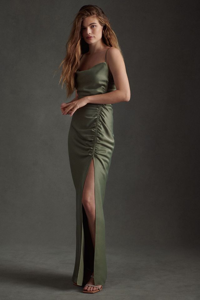 Bhldn silk outlet dress