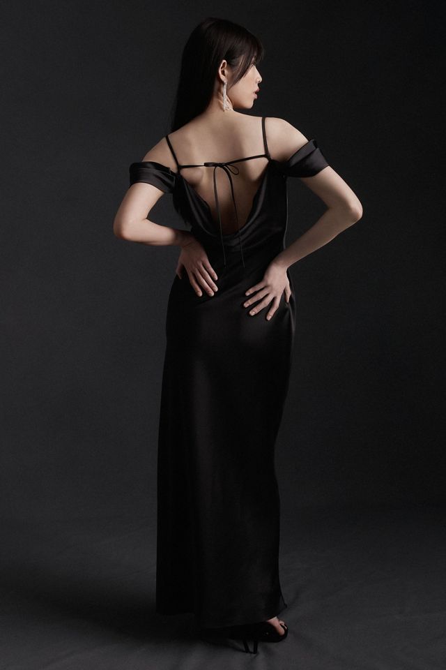 BHLDN Ira Satin Charmeuse Dress #2