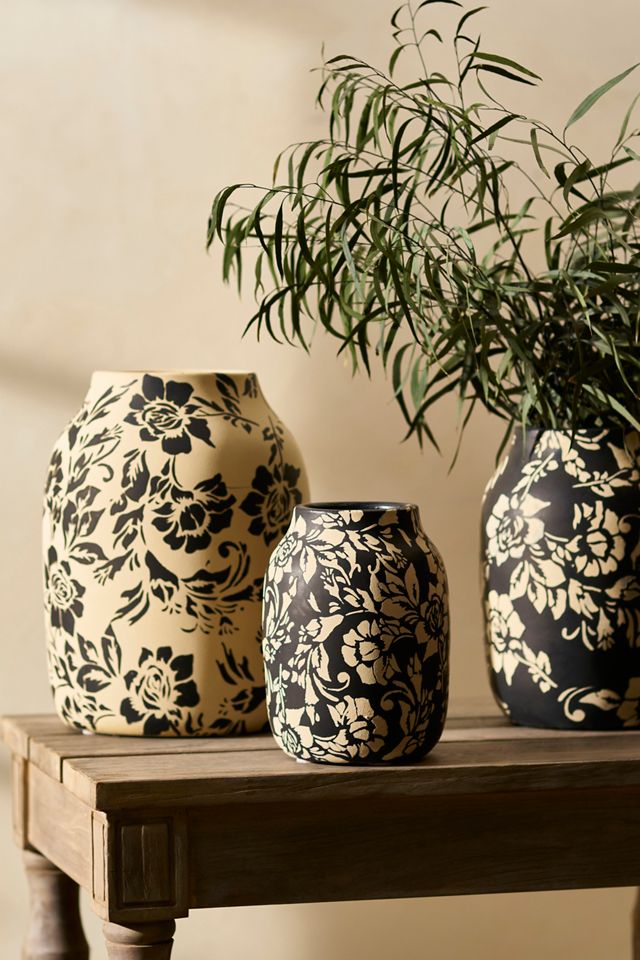 Grace Florals Terracotta Vase #3
