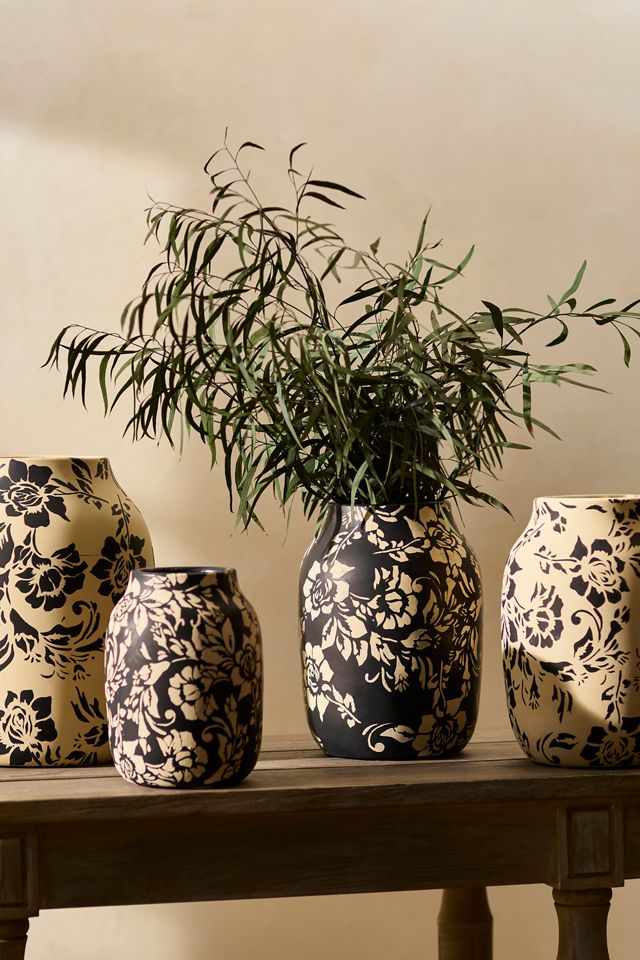 Grace Florals Terracotta Vase #4