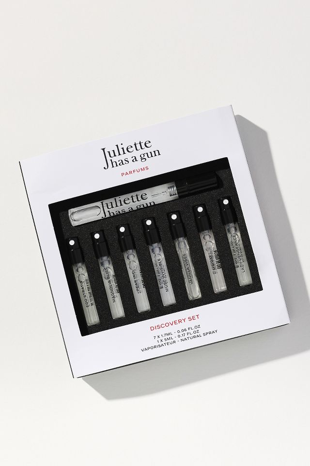 Juliette has a gun discovery kit sample discovery online set