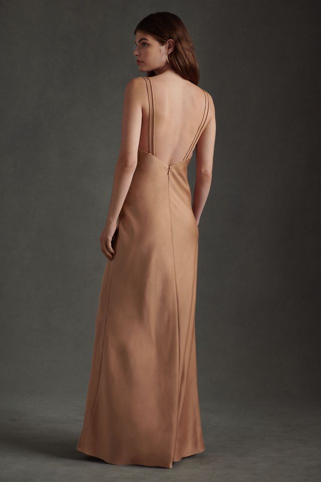 BHLDN Charlie Satin Charmeuse Dress #2