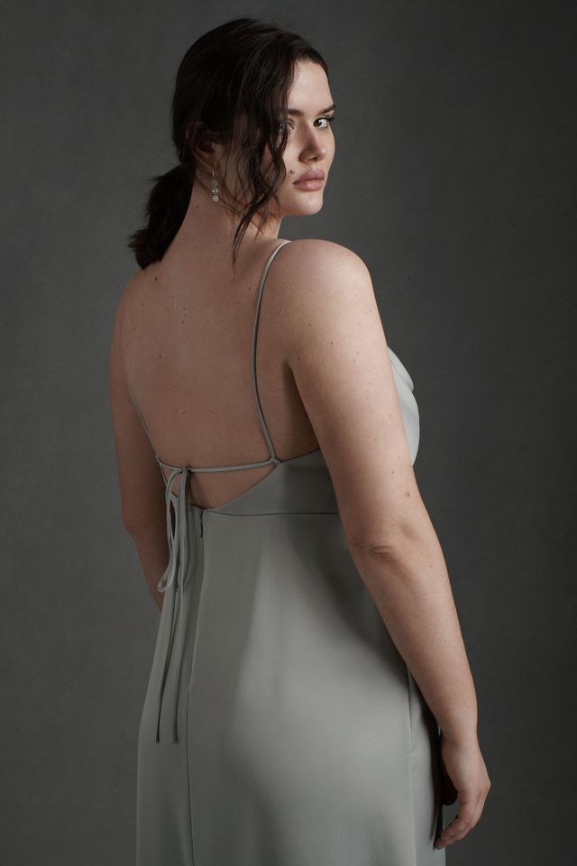 bhldn remy satin charmeuse dress BHLDN Remy Satin Charmeuse Dress