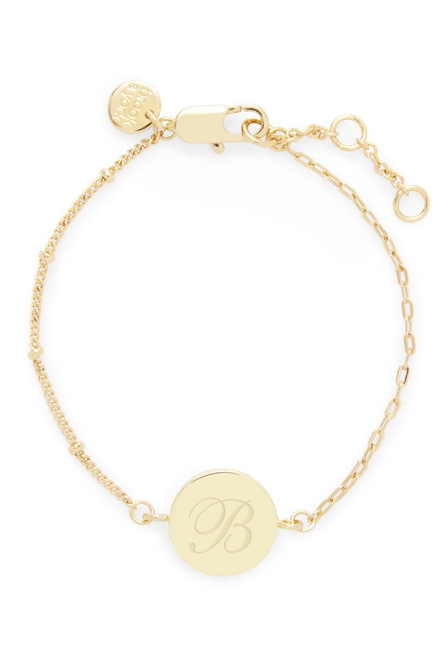 Personalized bracelet with handmade monogram initials. Customize it with  your initials.