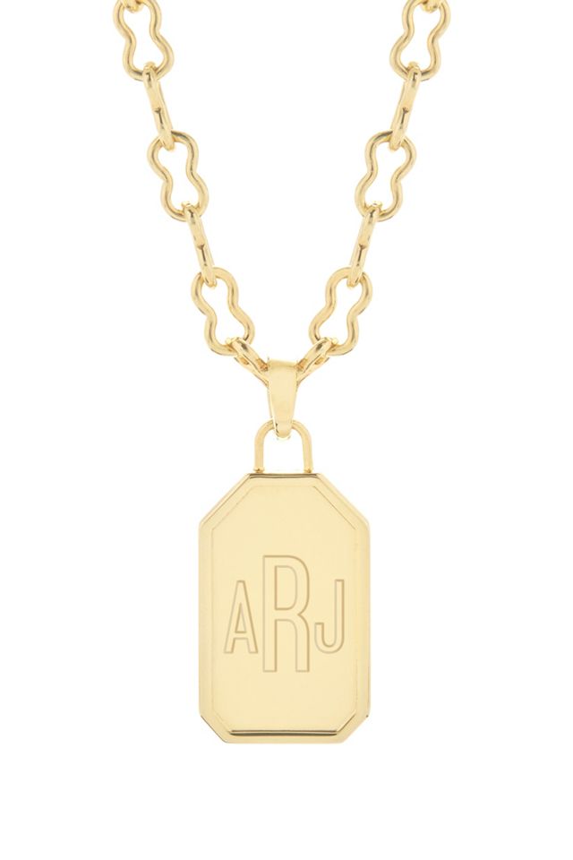 Monogram Ancient Pendant Necklace​ - Eco-friendly, Ethical Jewelry –  Aide-mémoire