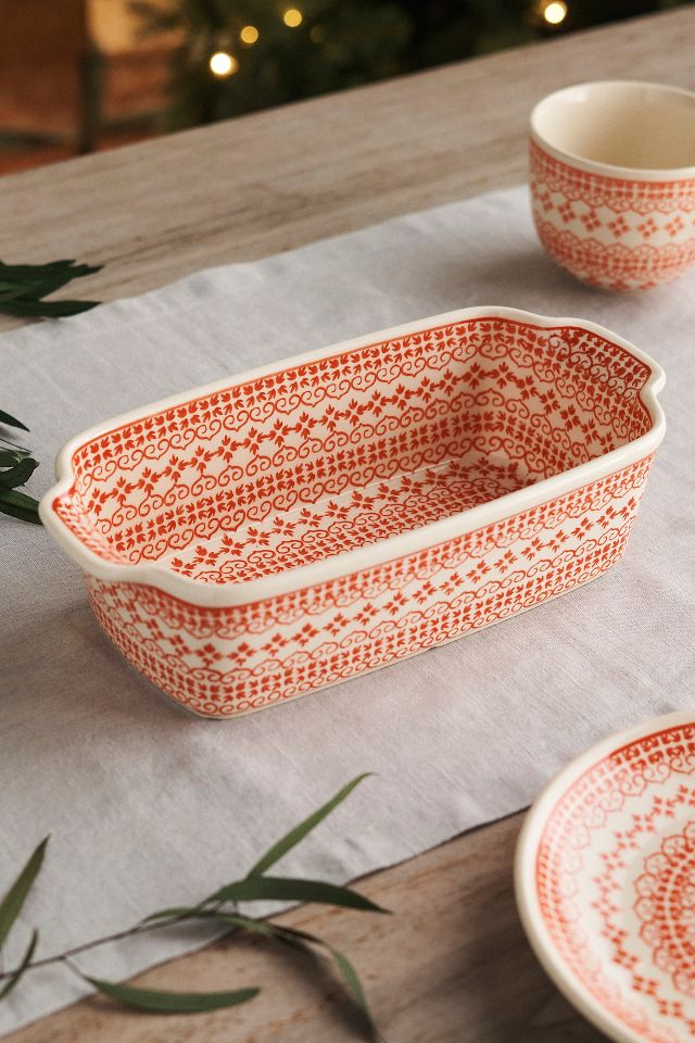 Stoneware Ceramic Loaf Pan