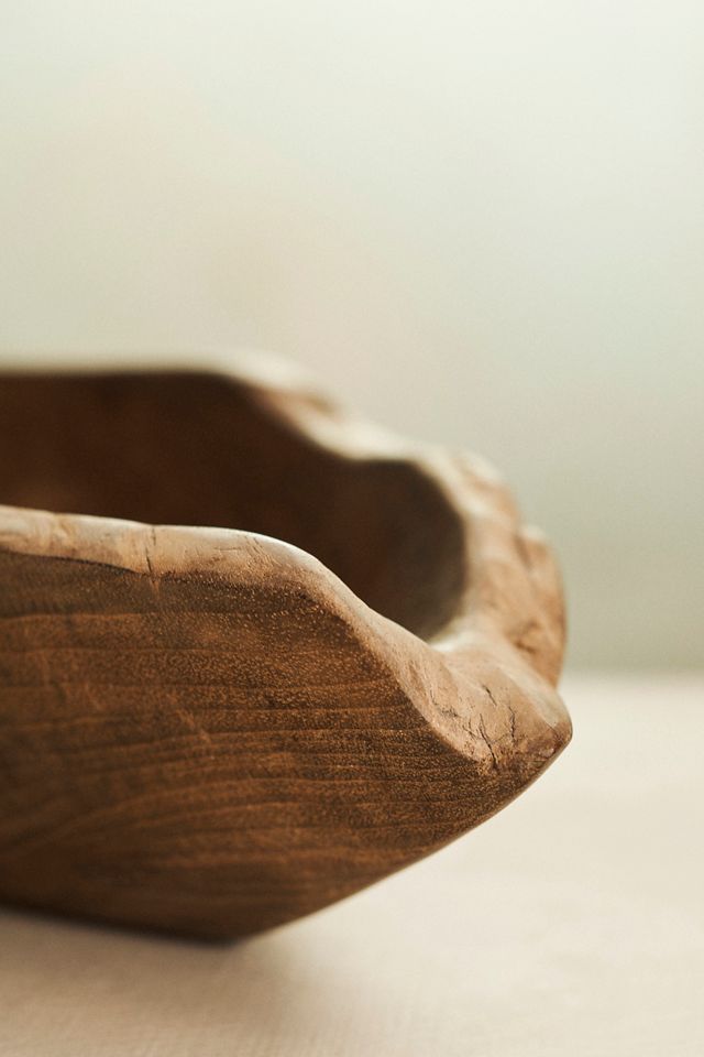 Teak Root Boat Pot, Small #1