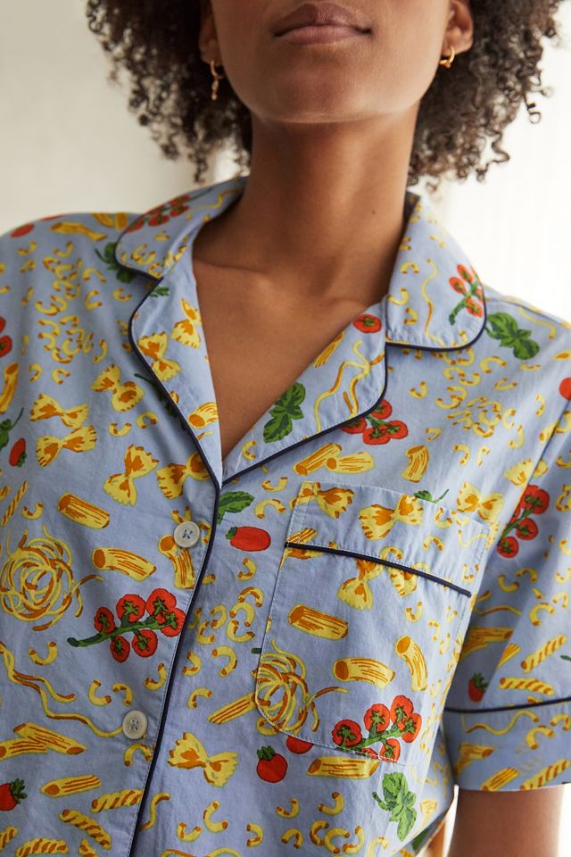 Printfresh Pasta Party Short Sleep Set #1
