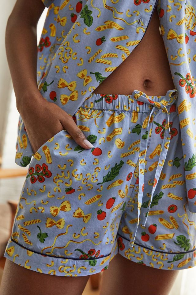 Printfresh Pasta Party Short Sleep Set #2